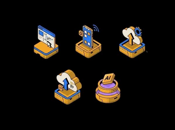 AI-enabled mobile product illustration